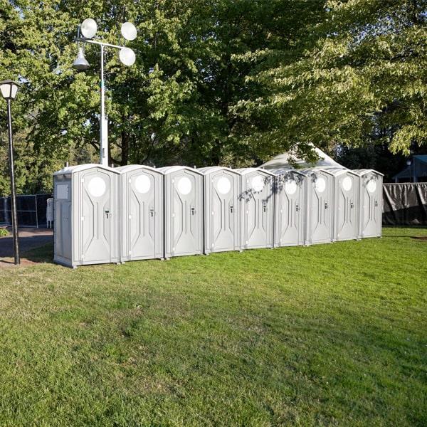 we provide regular cleaning and maintenance services throughout the period of your event to ensure that our special event portable restrooms remain clean and sanitary