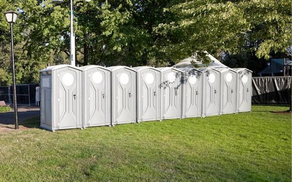 the number of porta potties needed for your special event depends on the size of the event and the number of attendees